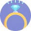 Engagement ring icon 64x64