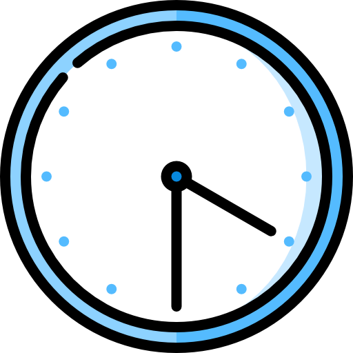 Wall clock icon