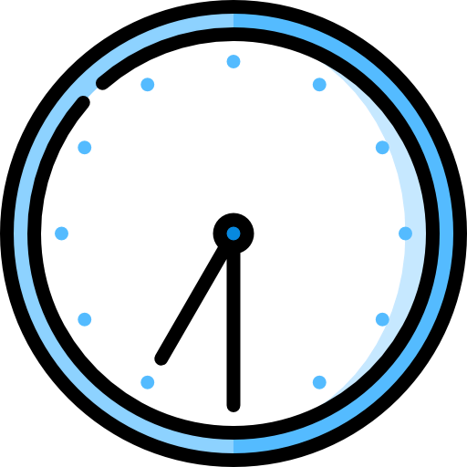 Wall clock icon