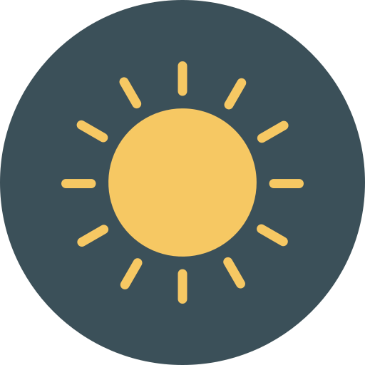 Sun icon