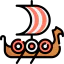 Viking ship icon 64x64