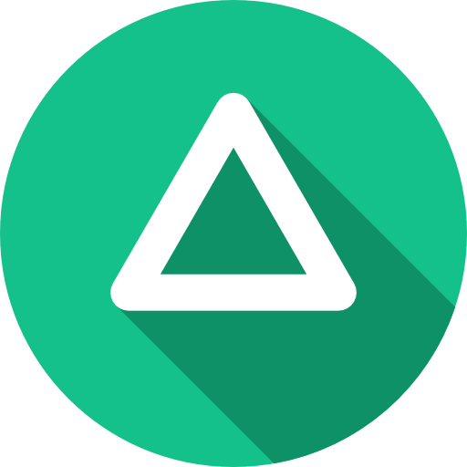 Triangle button icon