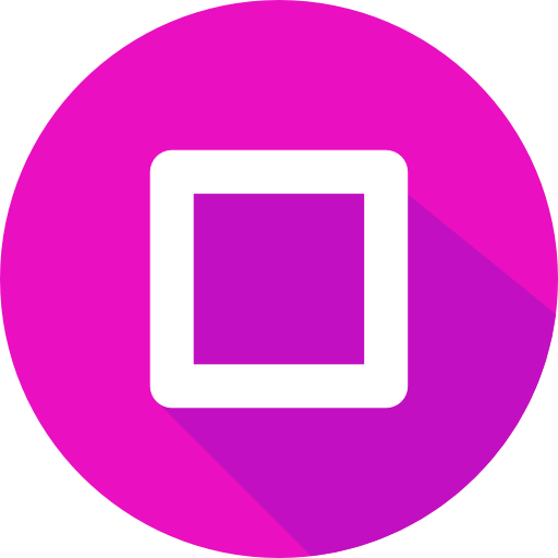 Square button іконка