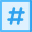 Hashtag 상 64x64