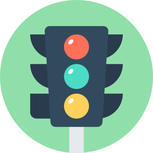 Traffic light ícone