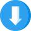 Down arrow icon 64x64