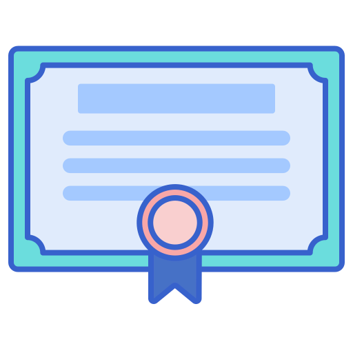 Certificate icon