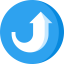 Up arrow 图标 64x64