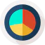 Pie chart Ikona 64x64