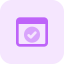 Tick mark icon 64x64
