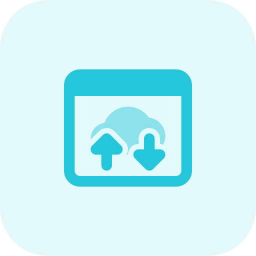 Cloud server icon