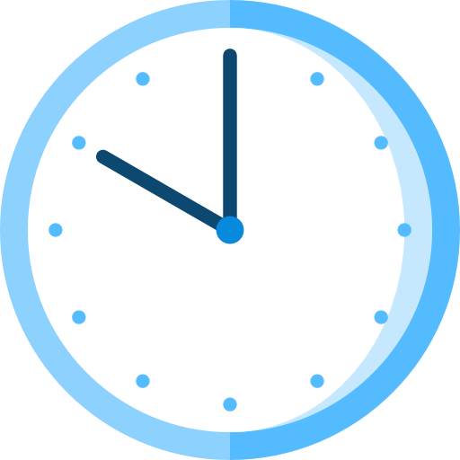 Wall clock icon