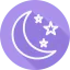 Half moon icon 64x64