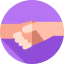 Рукопожатие иконка 64x64