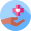 Red cross іконка 64x64
