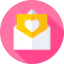 Любовное письмо иконка 64x64