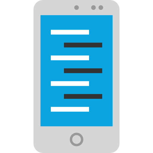 Texting phone 图标