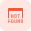 Not found Ikona 64x64