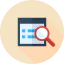 Magnifying lens icon 64x64