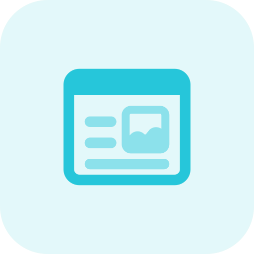 Web page icon