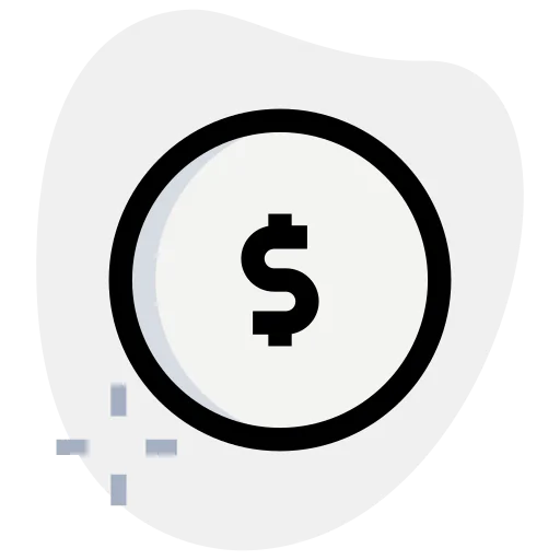 Dollar sign icône