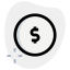 Знак доллара иконка 64x64