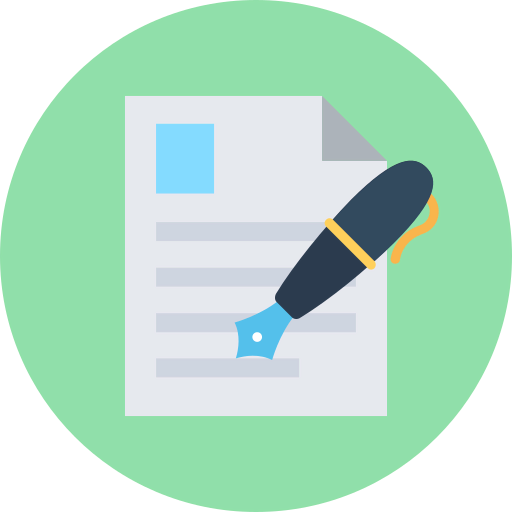 Contract icon