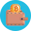 Bitcoin wallet biểu tượng 64x64