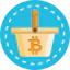 Bitcoin basket Symbol 64x64