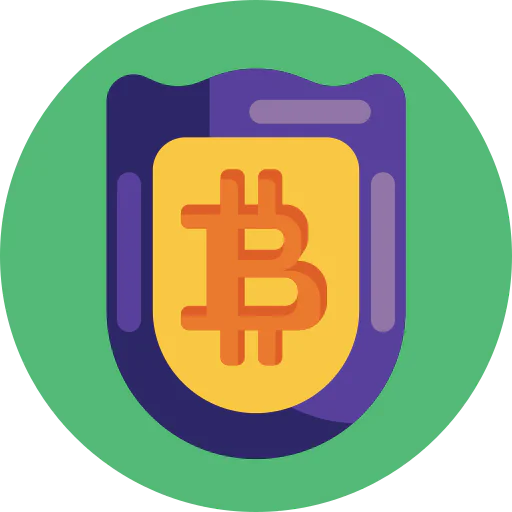 Bitcoin tag icon