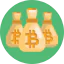 Coin stacks icon 64x64