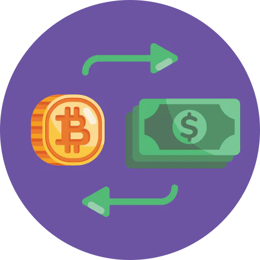 Currency exchange icône