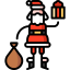 Santa claus biểu tượng 64x64