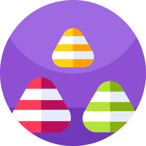 Candy corn icon