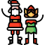 Santa claus biểu tượng 64x64