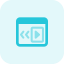 Reverse arrow icon 64x64