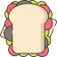 Sandwich Ikona 64x64