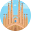 Sagrada familia 图标 64x64