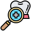 Dental checkup icon 64x64