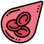 Blood cells icon 64x64
