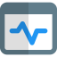 Line chart icon 64x64