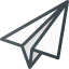 Paper plane іконка 64x64