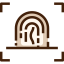 Fingerprint scan іконка 64x64