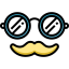 Hipster icon 64x64