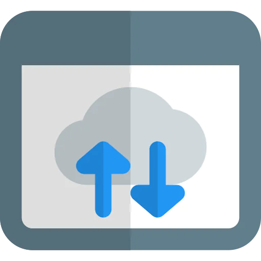 Cloud server icon