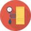 Blood pressure gauge icon 64x64