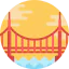 Golden gate bridge icon 64x64