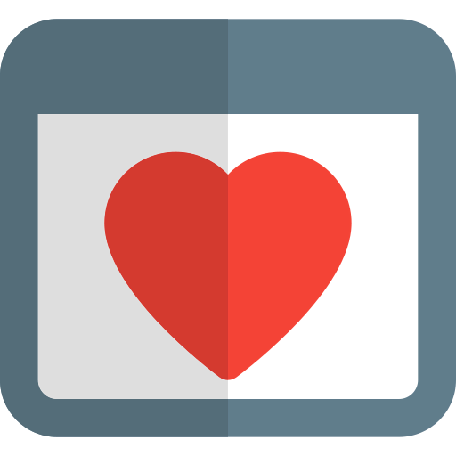 Heart shape icon