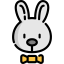 Easter bunny icon 64x64