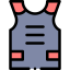 Bulletproof vest icon 64x64